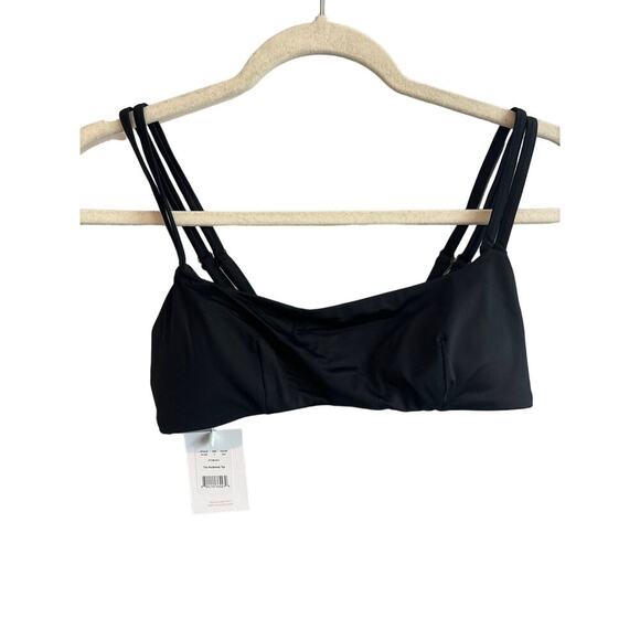 NWT Andie Swim The Rockaway Top In Black Size Small - Picture 2 of 6